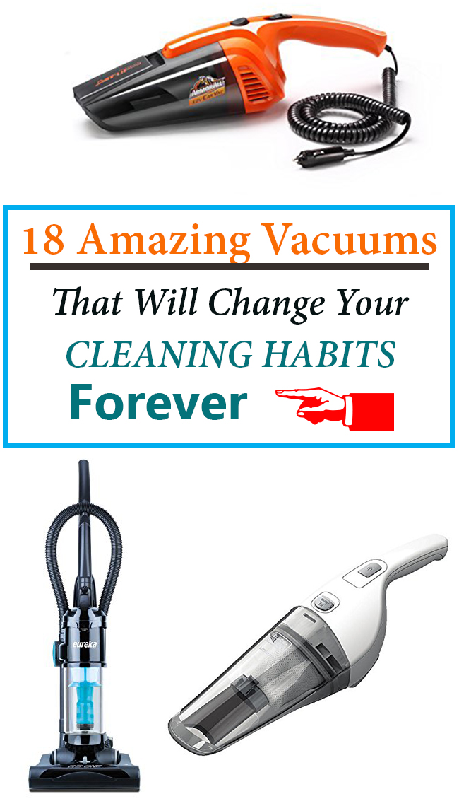18 Amazing Vacuums That Will Change Your Cleaning Habits Forever | Shopping | Gadgets | Gifts | Cool Ideas | Shop | Amazon Reviews
