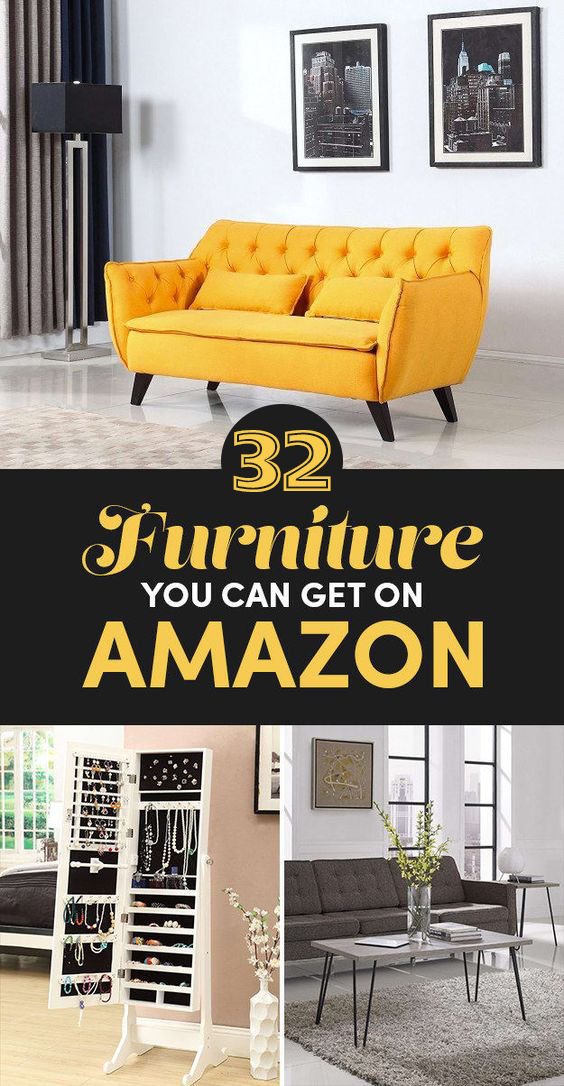 32 Pieces Of Furniture From Amazon You'll Actually Want In Your Home