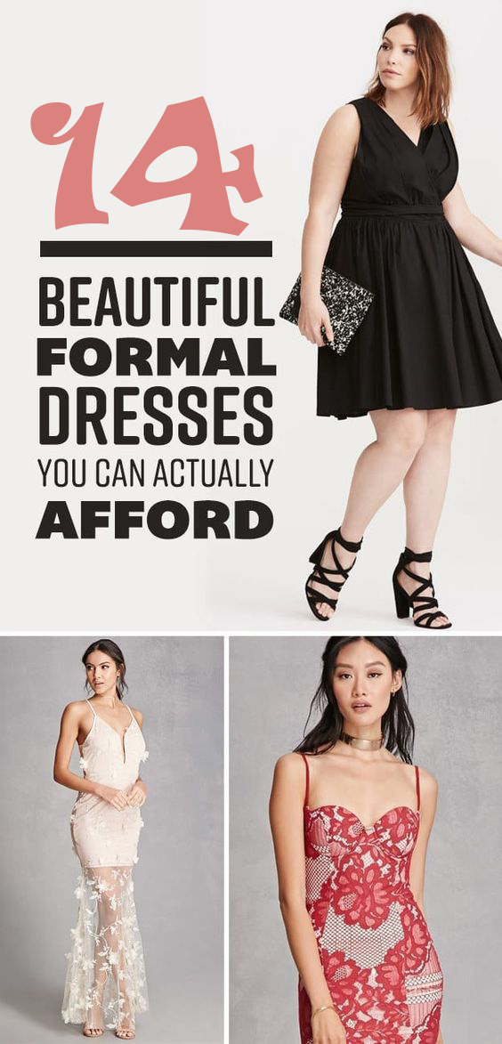 14 Insanely Beautiful Formal Dresses You Can Actually Afford